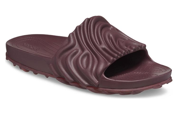Тапочки Crocs Pollex Slide by Salehe Bembury 'Huckle' 208685-6WO, бордовый — фото 3