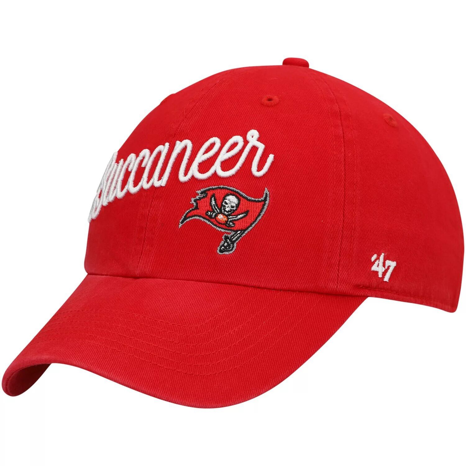 

Женская регулируемая кепка Red Tampa Bay Buccaneers Millie Clean Up '47 47 Brand