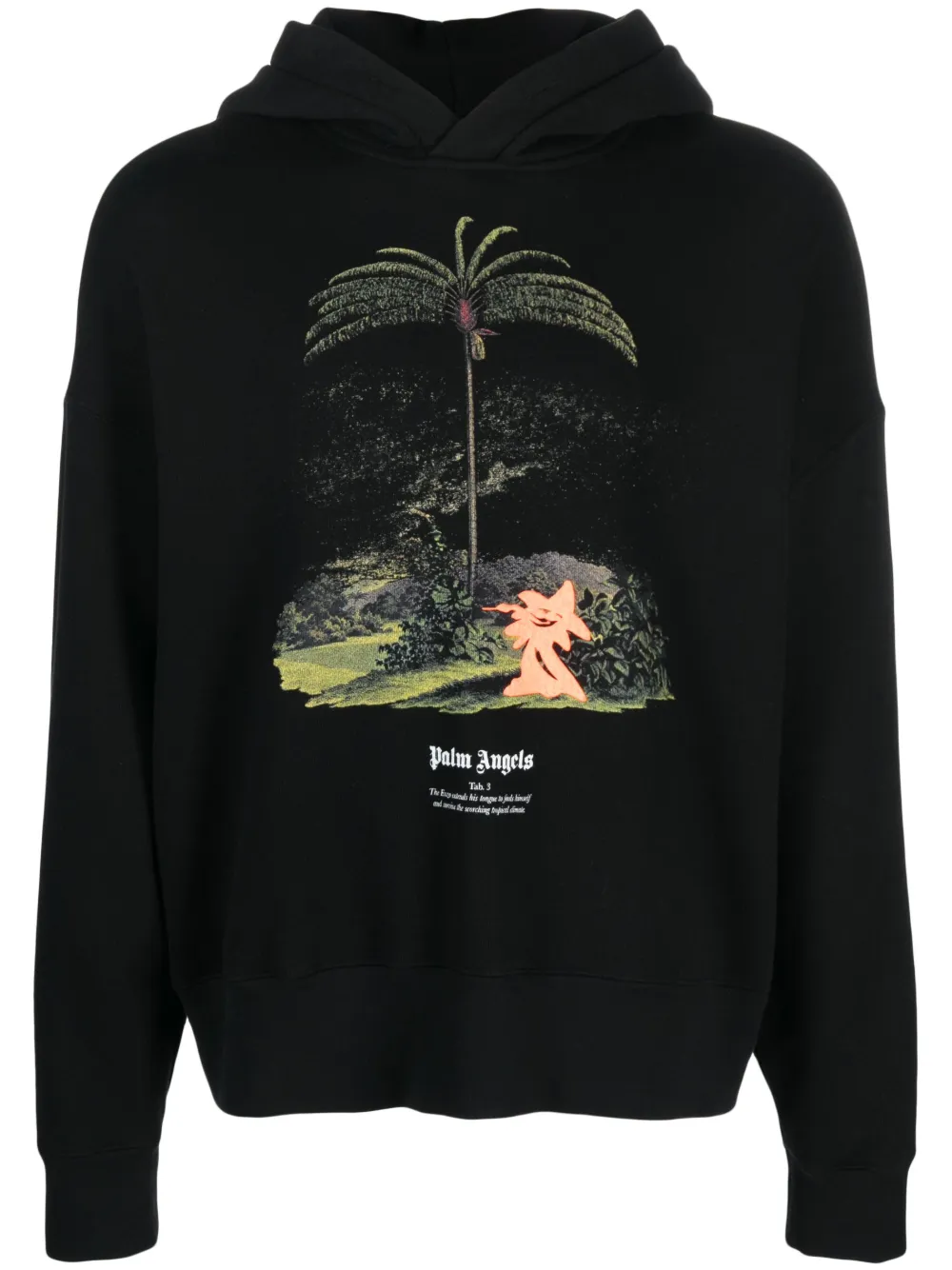 

Худи Enzo From The Tropics PALM ANGELS, черный