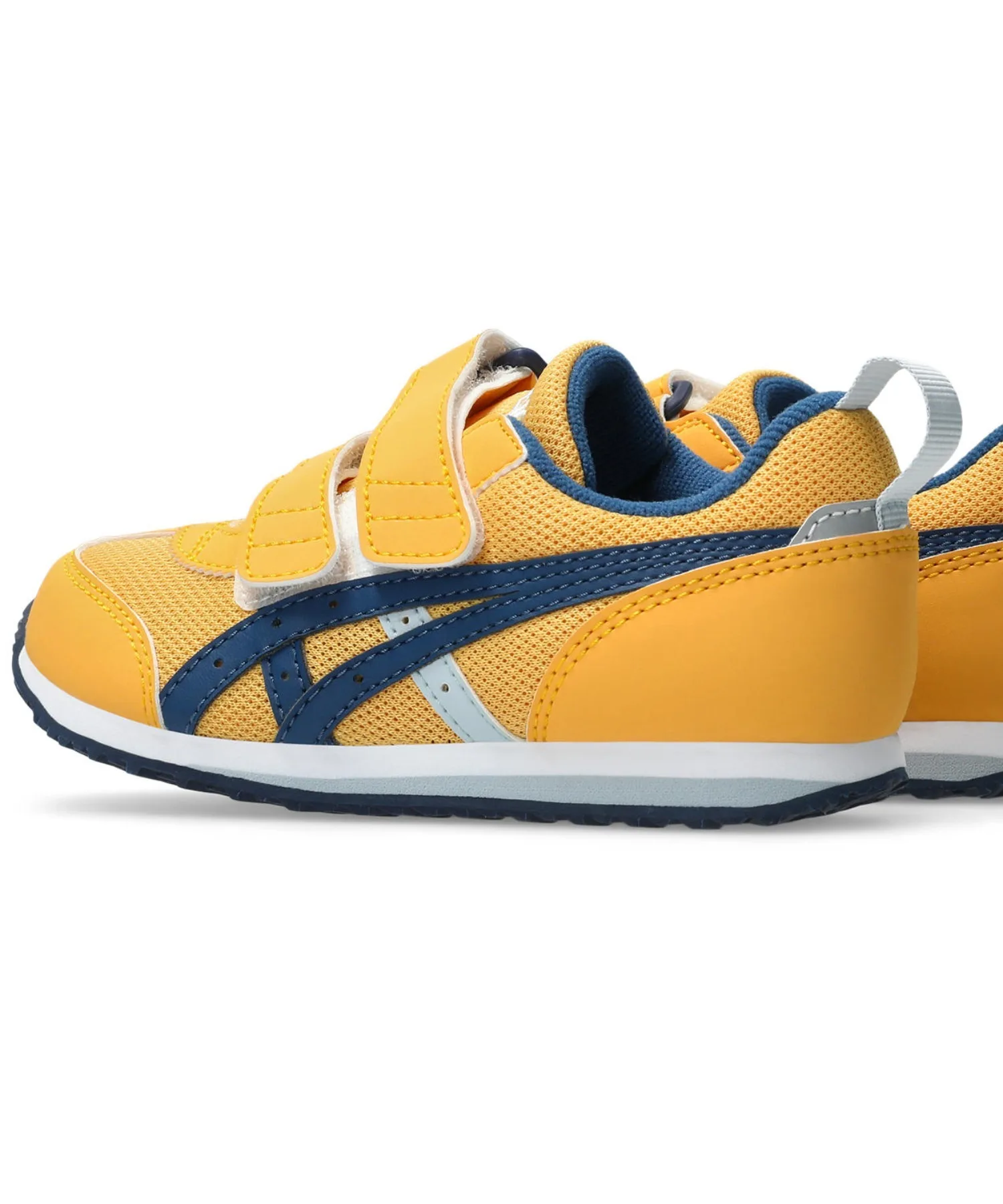 Детские кроссовки с антибактериальной стелькой ASICS IDAHO MINI 5 оранжевые — фото 4