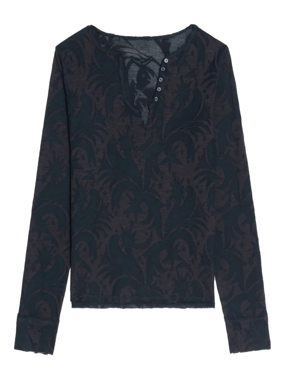 

Блузка Хенли Zadig&Voltaire, синий