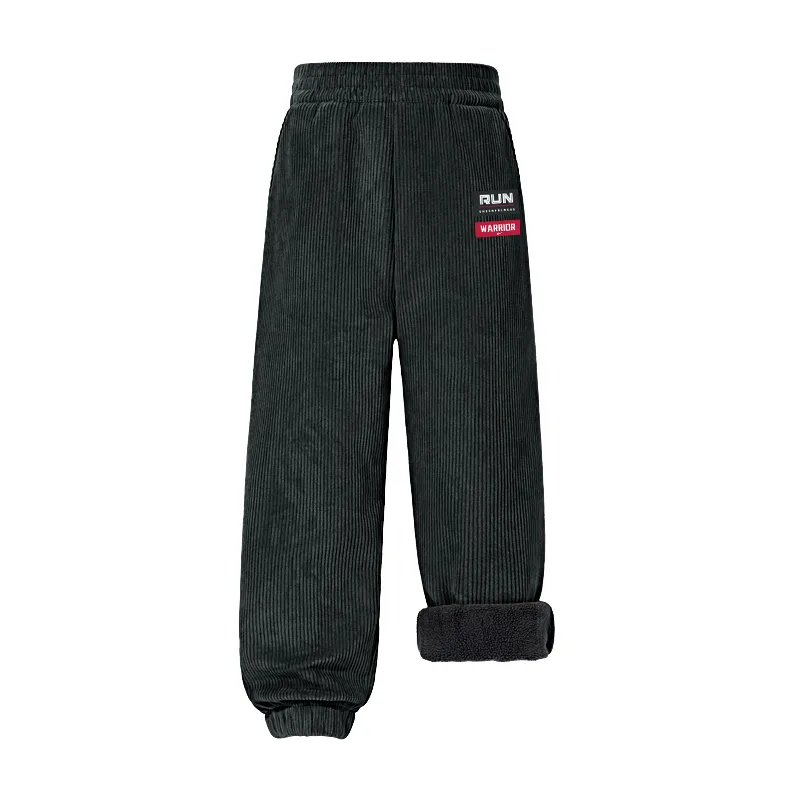 Детские спортивные брюки Moderate WARRIOR, [Corduroy Corduroy Pants]Green/H Red Black Square K — фото 3