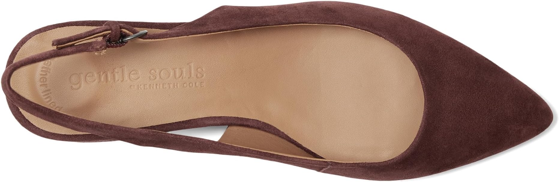 Туфли Gentle Souls by Kenneth Cole Georgia, цвет Burgundy Suede — фото 2