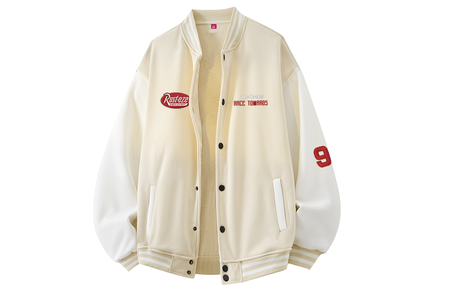 

Disney Бейсбольная майка унисекс, Khaki (Thickened and Fleece-Lined)