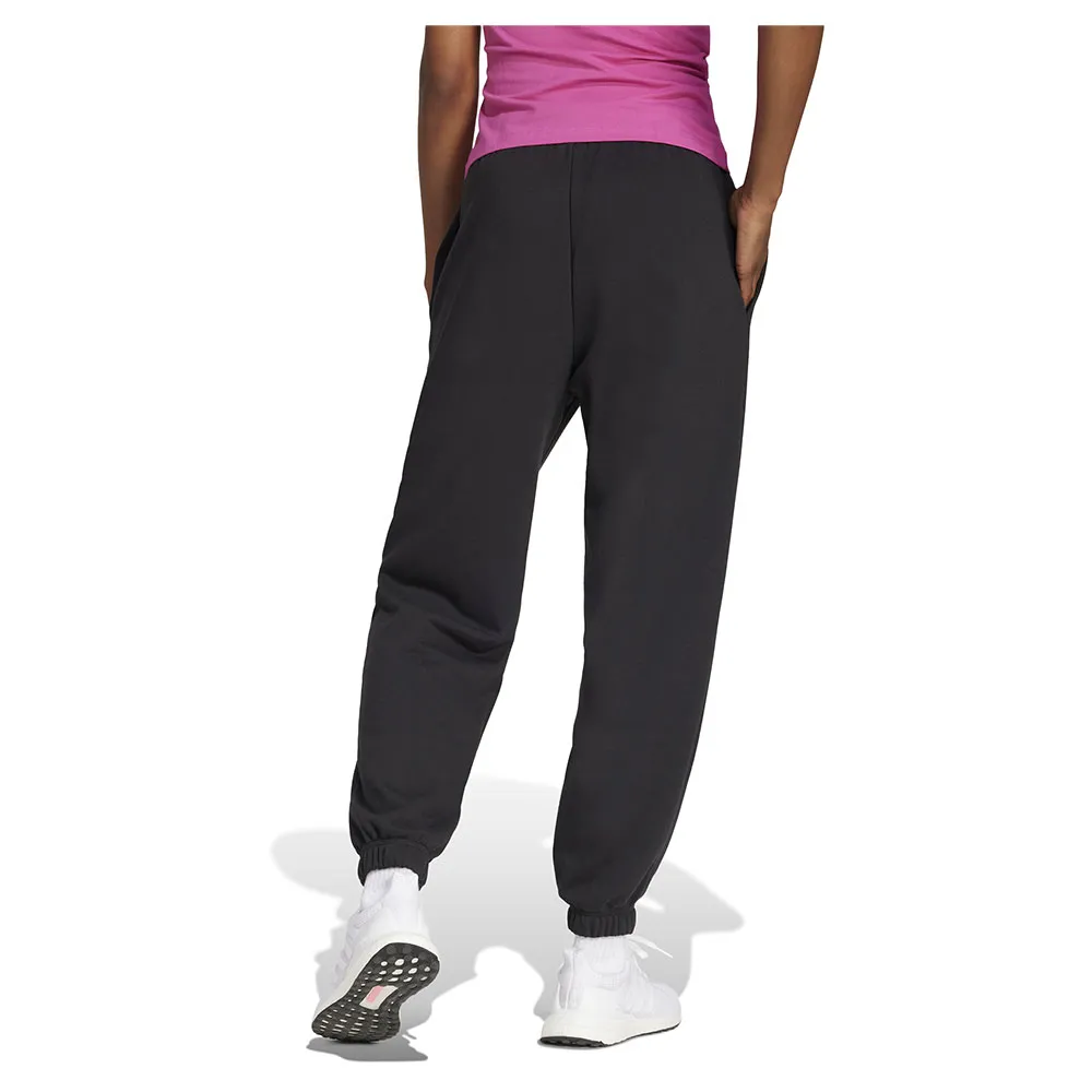 Джоггеры adidas Essentials Linear French Terry Cuffed, черный — фото 2