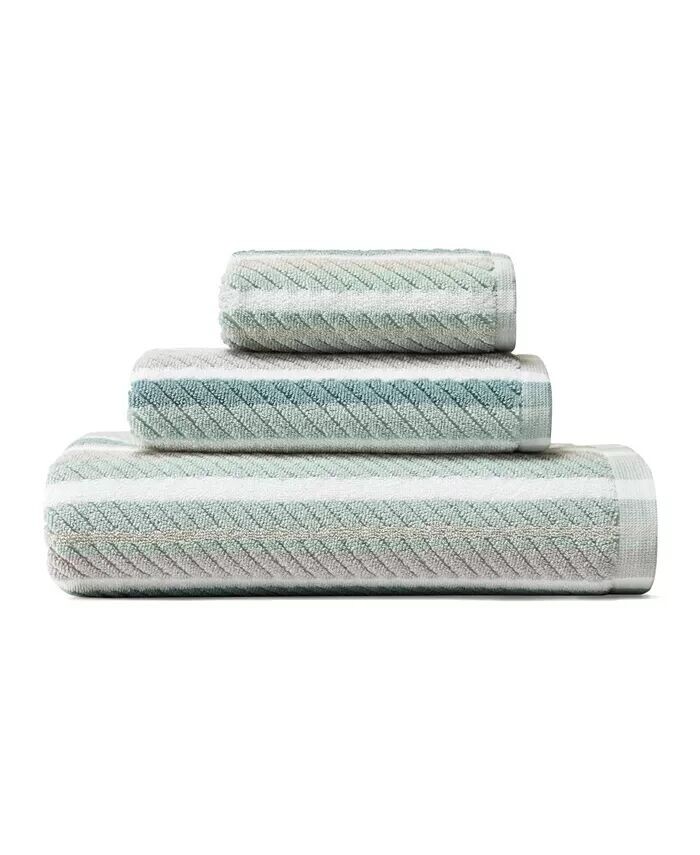 

Tommy Bahama Ocean Bay Stripe Bay 3 шт. Набор полотенец Tommy Bahama Home, синий
