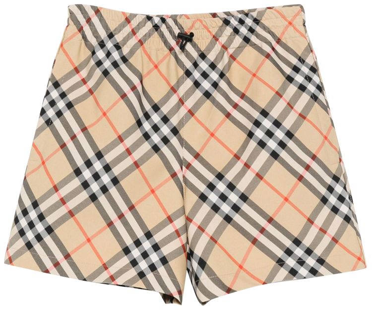 

Шорты Burberry Check Shorts 'Sand', загар
