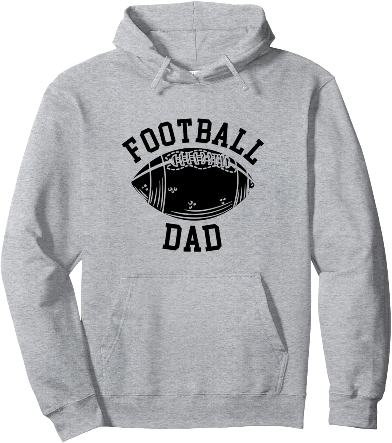 

Худи для папы-футболиста American Football Player Daddy, серый