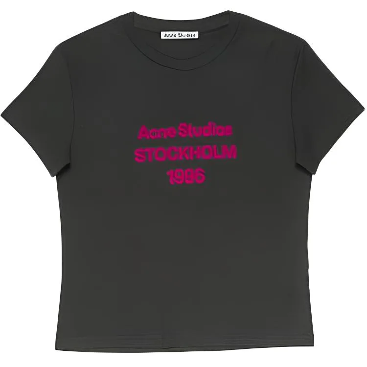 Футболка Unisex SS26 Acne Studios, черный