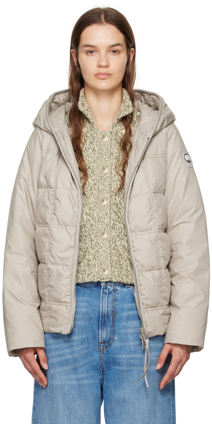 

Бежевый пуховик Tourma Canada Goose, Limestone