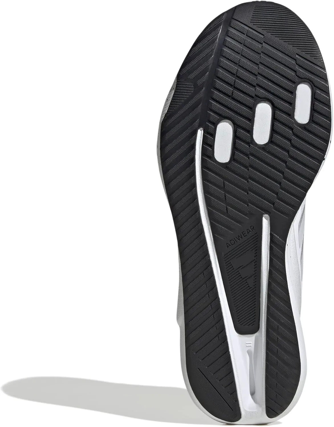 Мужские кроссовки для бега Adidas Duramo SL 2, белый/черный — фото 3
