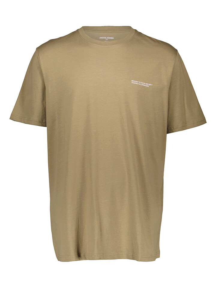 

Футболка JACK & JONES PLUS, бежевый