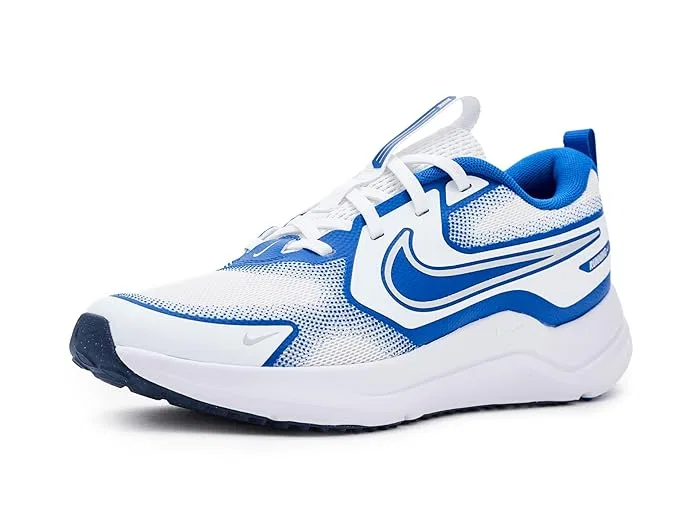 Кроссовки Cosmic Runner Swoosh Nike Kids, White/Vast Grey/Game Royal/Midnight Navy — фото 2