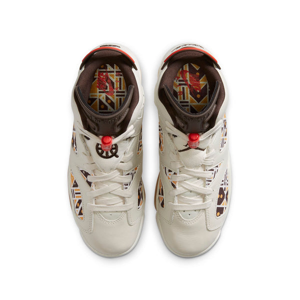 Кроссовки 6 retro 'quai 54 - sail gum' Air Jordan, мультиколор — фото 4