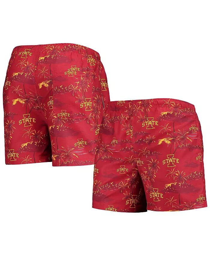 

Мужские плавки Cardinal Iowa State Cyclones Island Palm FOCO