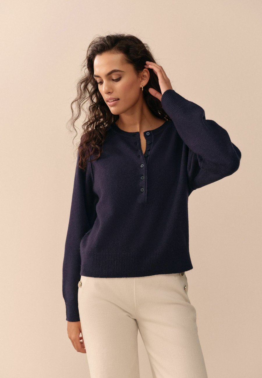 

Джемпер Next HENLEY, Navy Blue/Blue