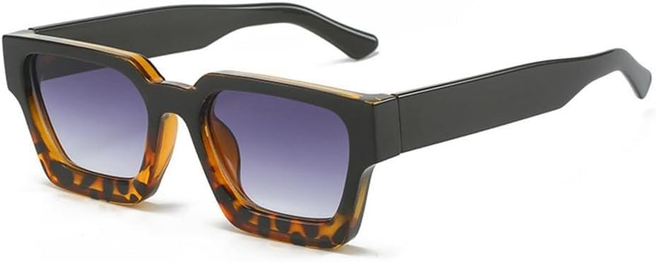 

Солнцезащитные очки с плавным изменением цвета для женщин и мужчин с защитой от УФ-излучения UV400, предназначенные для занятий спортом на открытом воздухе, бега и езды на велосипеде Generic, Black Leopard Grey