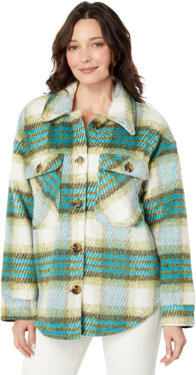 

Куртка Zoe Shacket en saison, цвет Green Multi