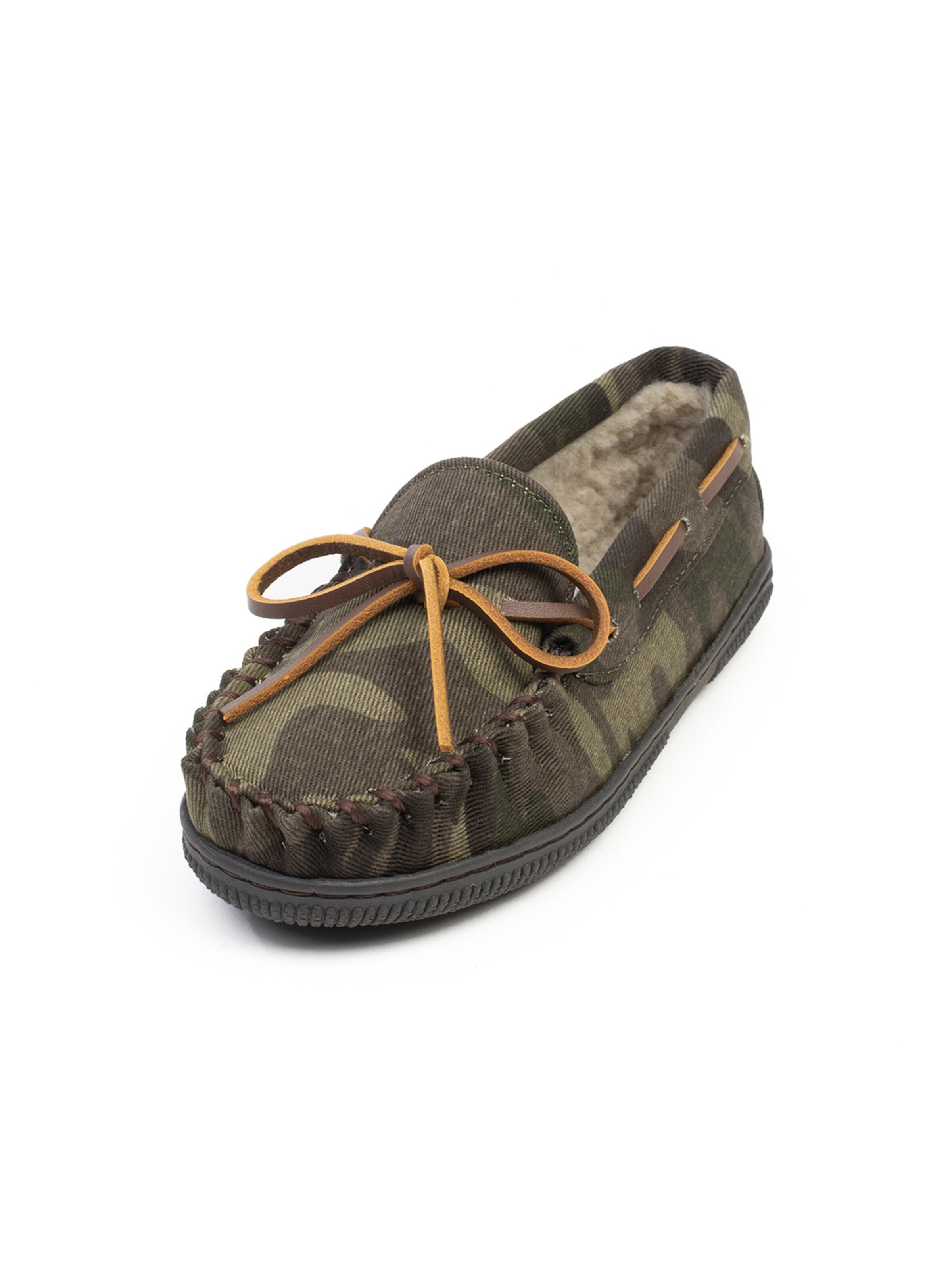 Minnetonka Flats 'Pile' в цветах Green, Khaki, Dark Green — фото 2
