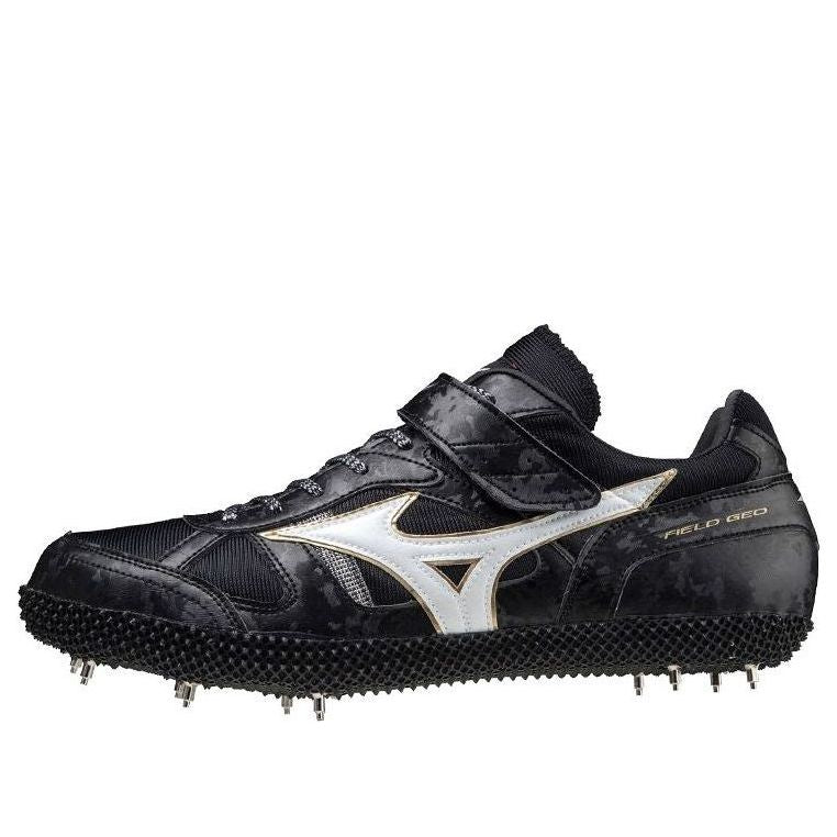

Беговые кроссовки Mizuno Field Geo HJ-C 'Black White Gold', черный