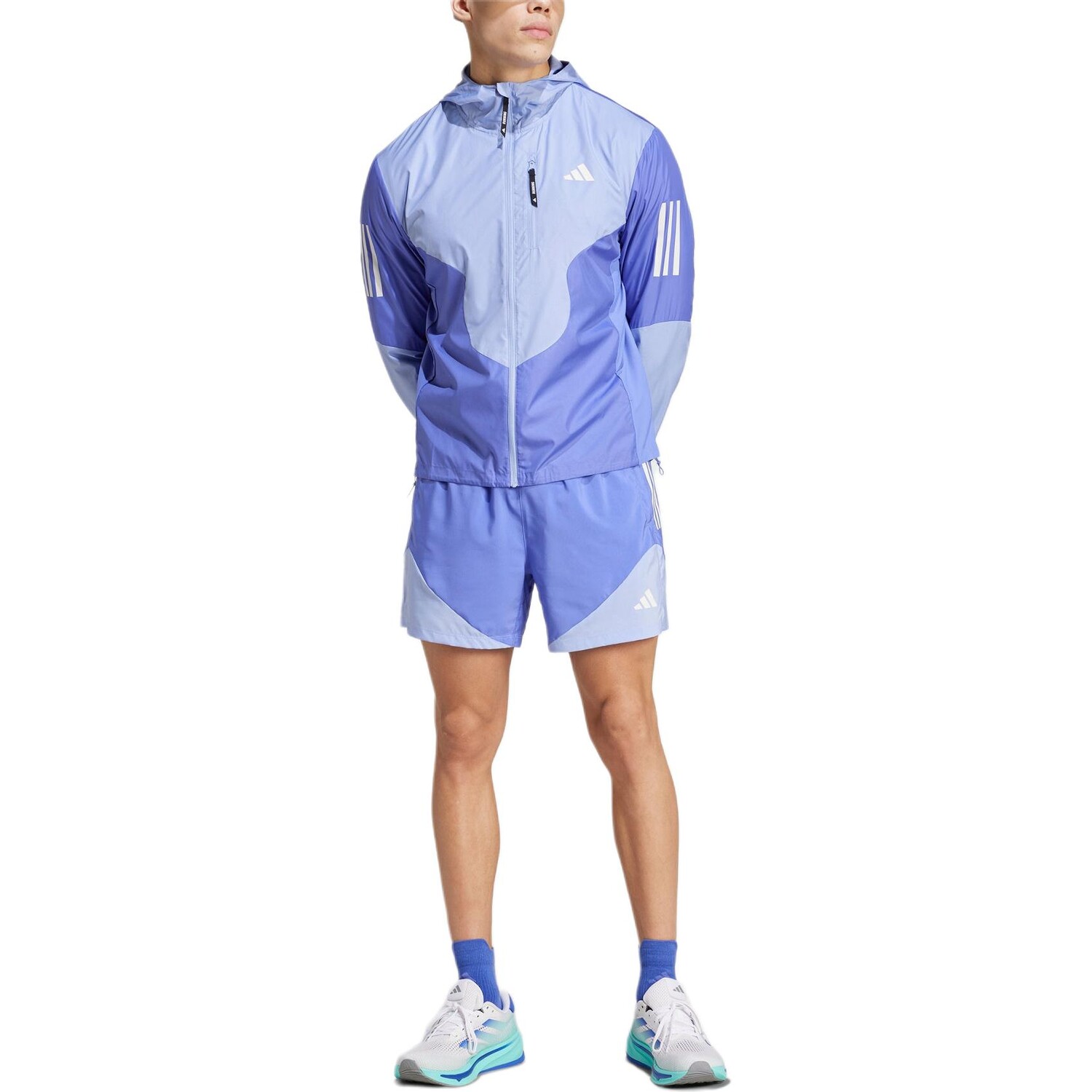 AEROREADY Куртка мужская светло-синий Adidas — фото 2