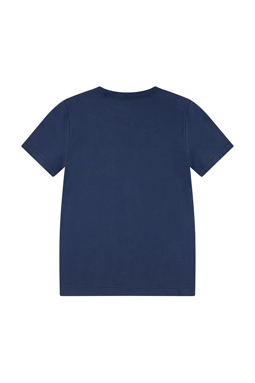 Футболка из хлопка для детей SUNSET POCKET TEE Levi'S, темно-синий — фото 3