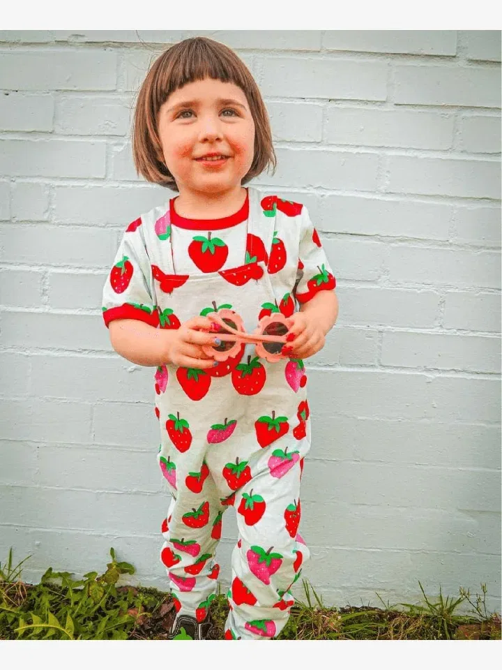Латцхозе Strawberry, Toby Tiger, белый/красный — фото 2
