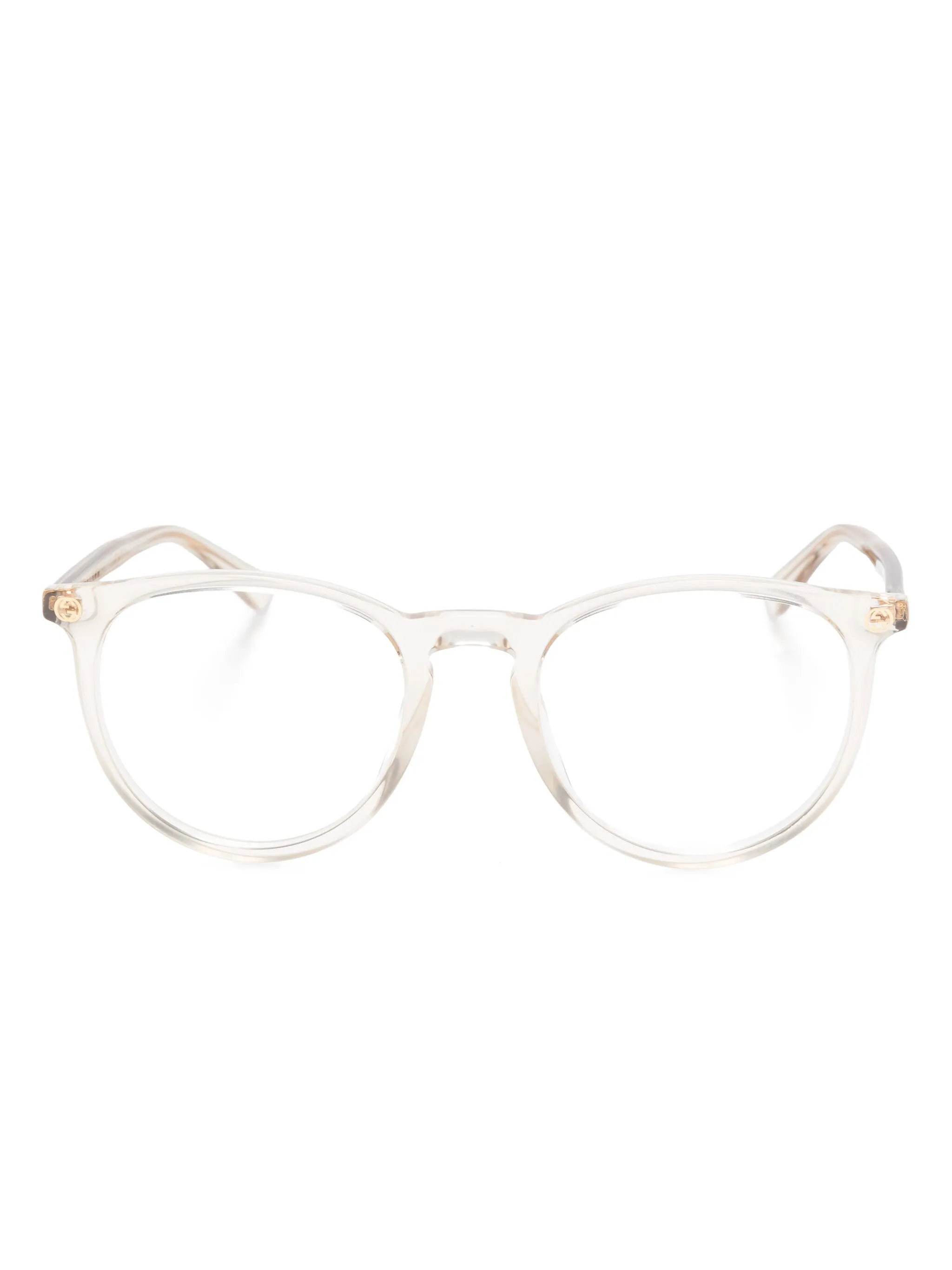 

Очки в оправе панто Gucci Eyewear, белый