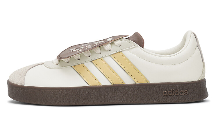 

Кроссовки adidas neo Vl Court Skateboarding Shoes Women's Low-top Yellow, цвет Off White