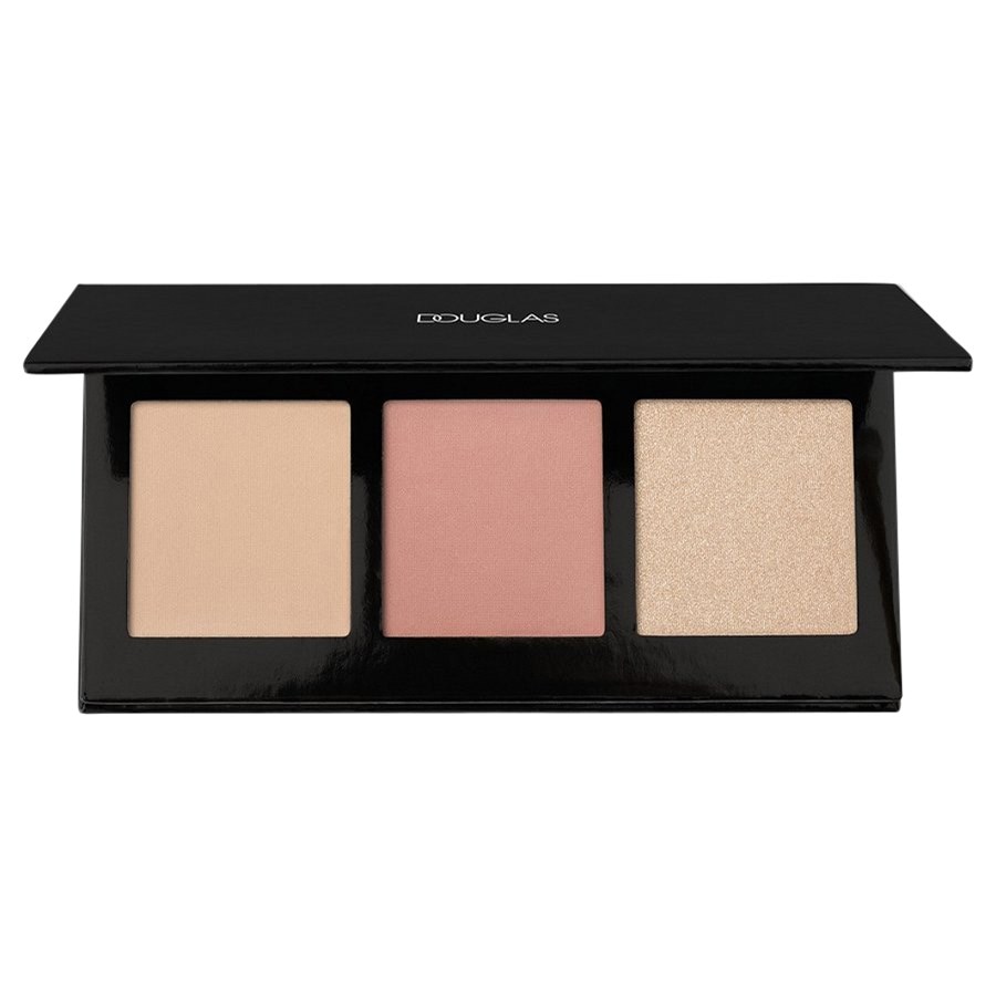 

Тональная основа Douglas Collection Bronzer, Blush & Highlighter Palette, Light / 9,6 g