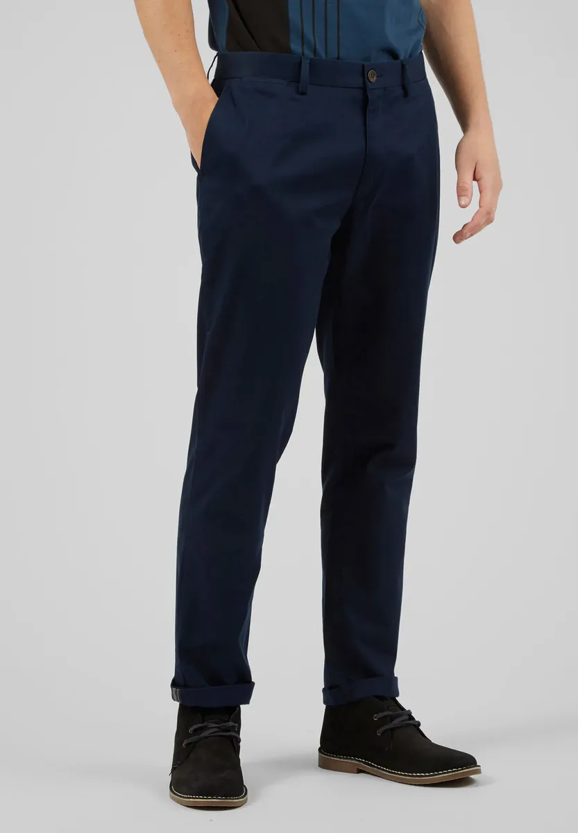 

Брюки-чиносы Ben Sherman "Signature Slim Stretch Chino", узкого кроя, хлопок, синий