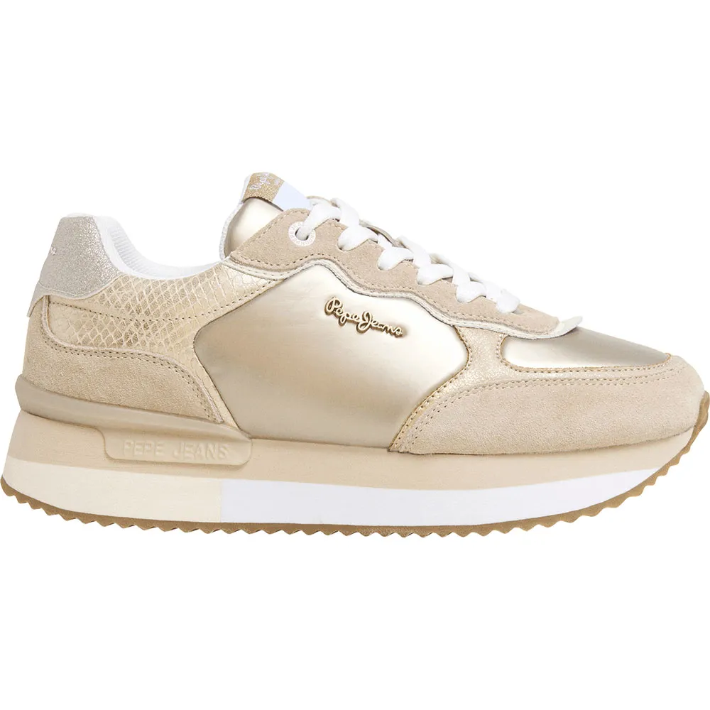 Кроссовки Pepe Jeans Rusper Shine, золотой