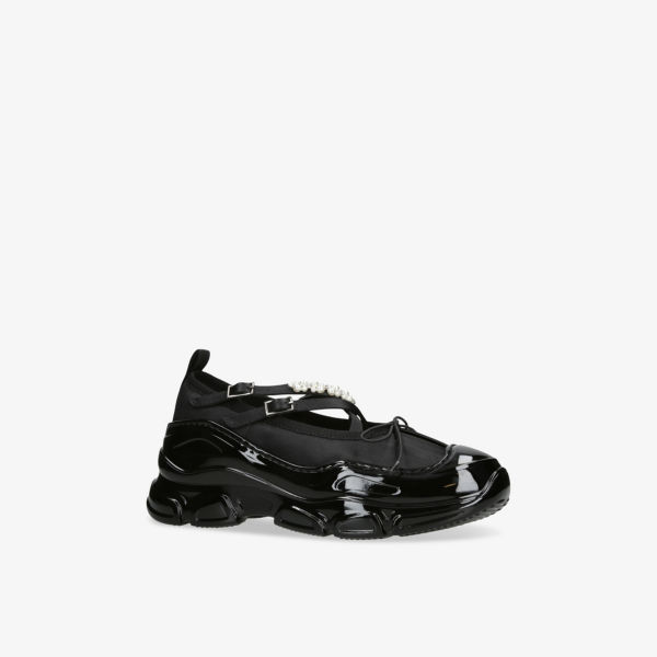 Балетки тренировочные Simone Rocha Tracker Mesh, черный — фото 3