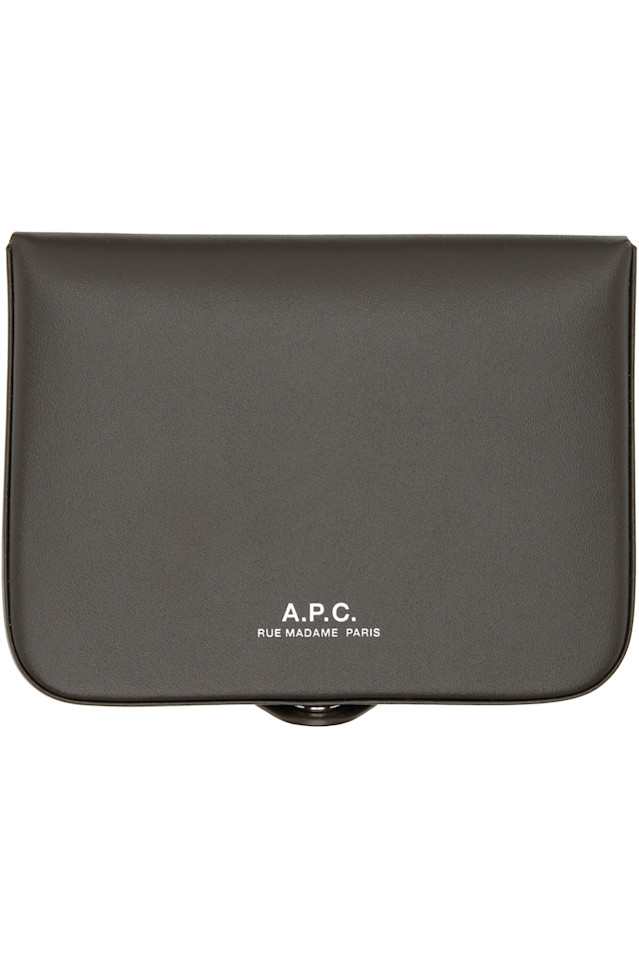 

Кошелек для монет Gray Josh A.P.C., Coal