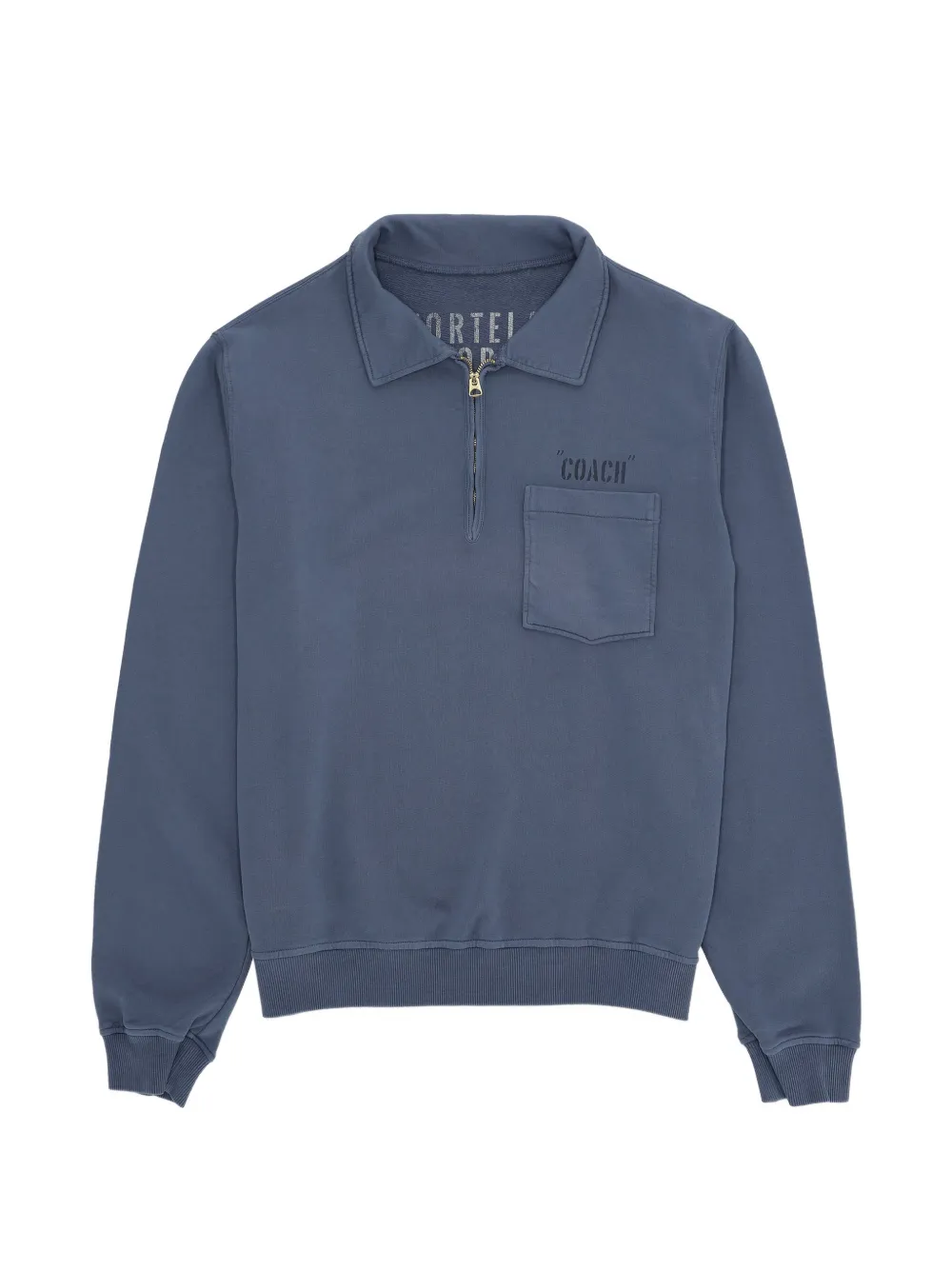 

Свитшот на молнии Yalepcoach Fortela, синий