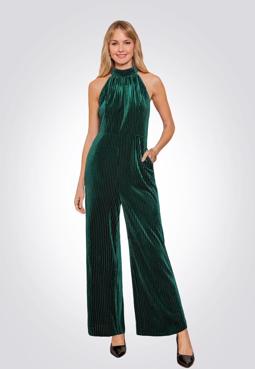 

Комбинезон SLEEVELESS Cupshe, темно-зеленый