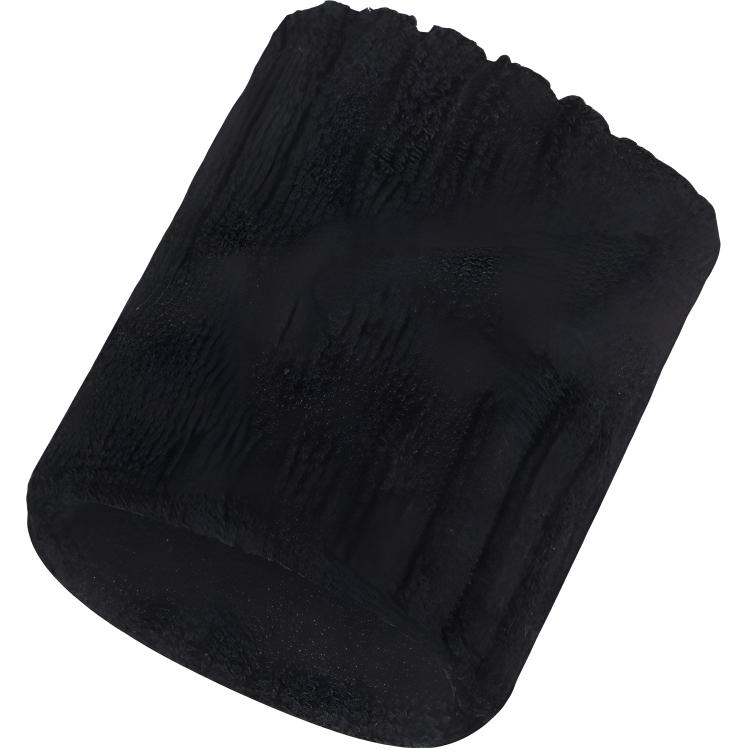 

Бадминтонные баскетбольные напульсники защитные хлопок полиэстер эластан унисекс LINING, Color Block Style Pure Black