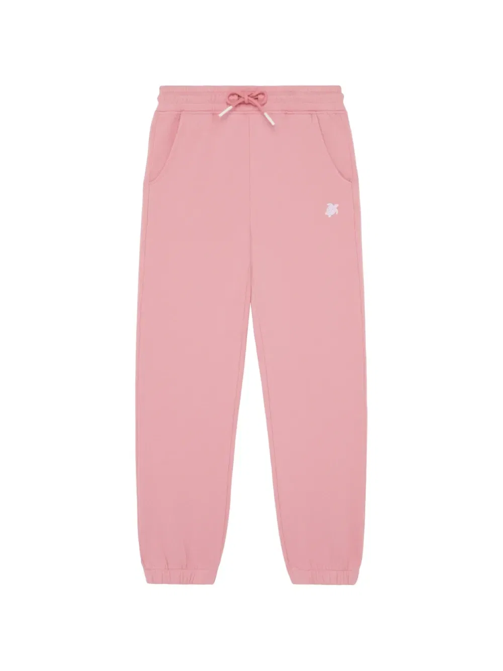 Спортивные брюки с вышивкой Vilebrequin Kids, розовый