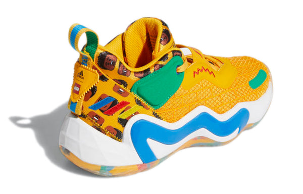 Кроссовки lego x d.o.n. issue #3 big 'minifig' Adidas, желтый — фото 4