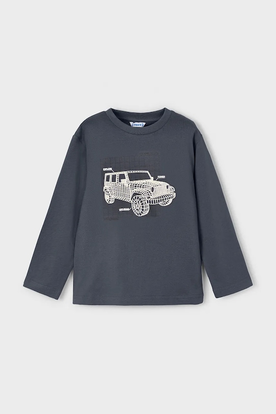 

Детская хлопковая водолазка Mayoral, синий