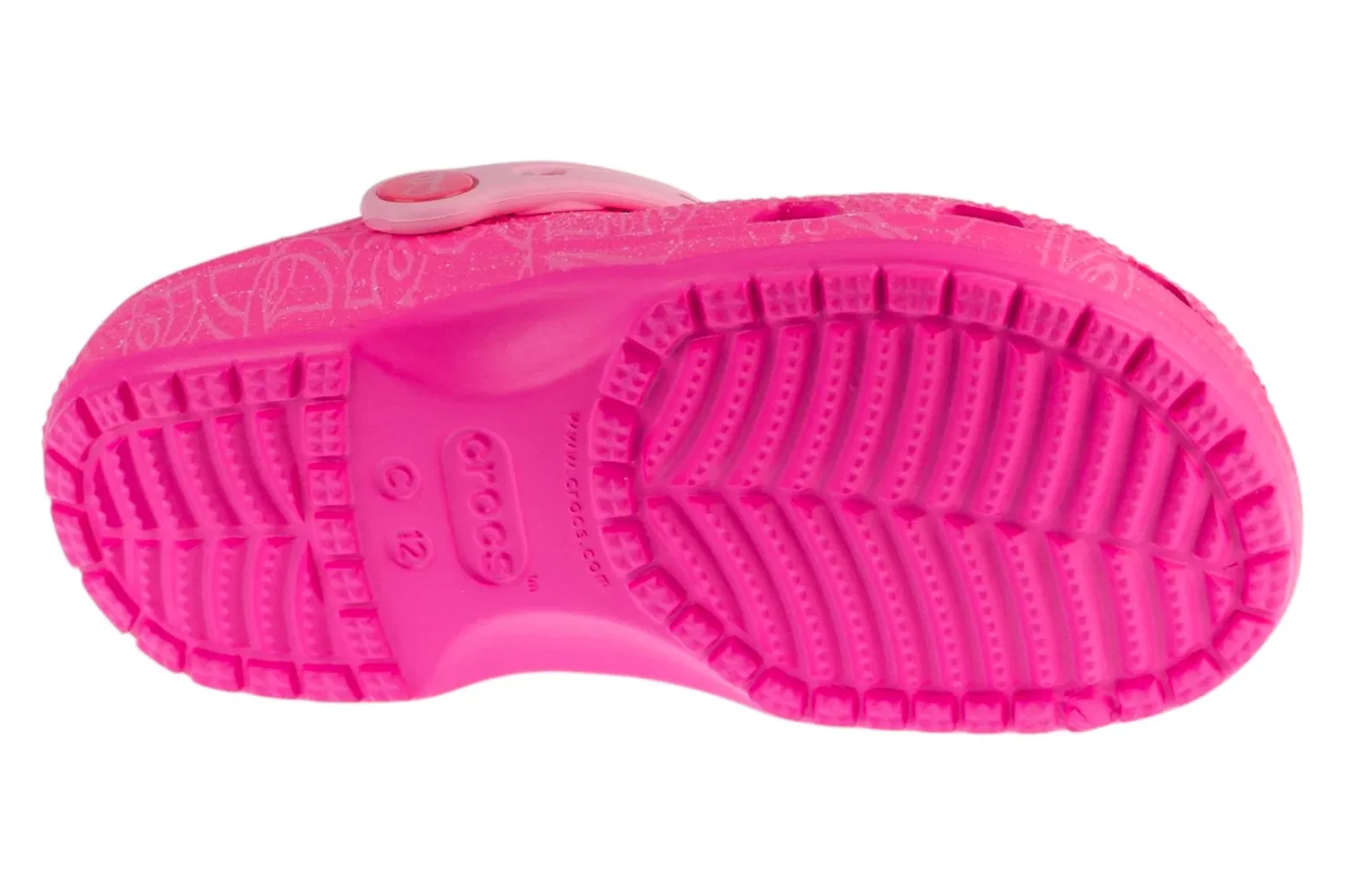 Тапочки для купания розовые Crocs — фото 4