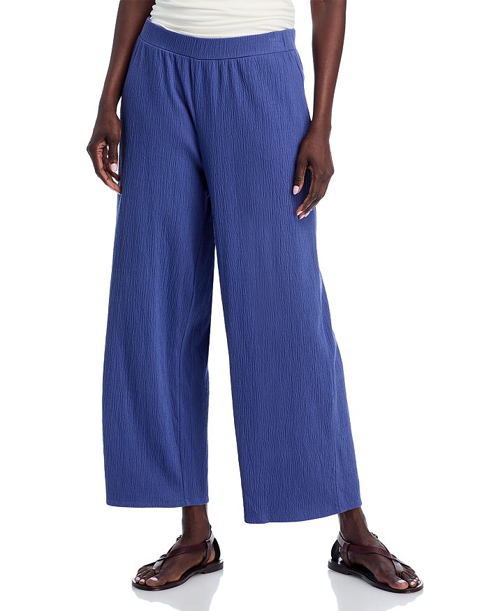 

Широкие брюки с зауженным низом Eileen Fisher, фиолетовый