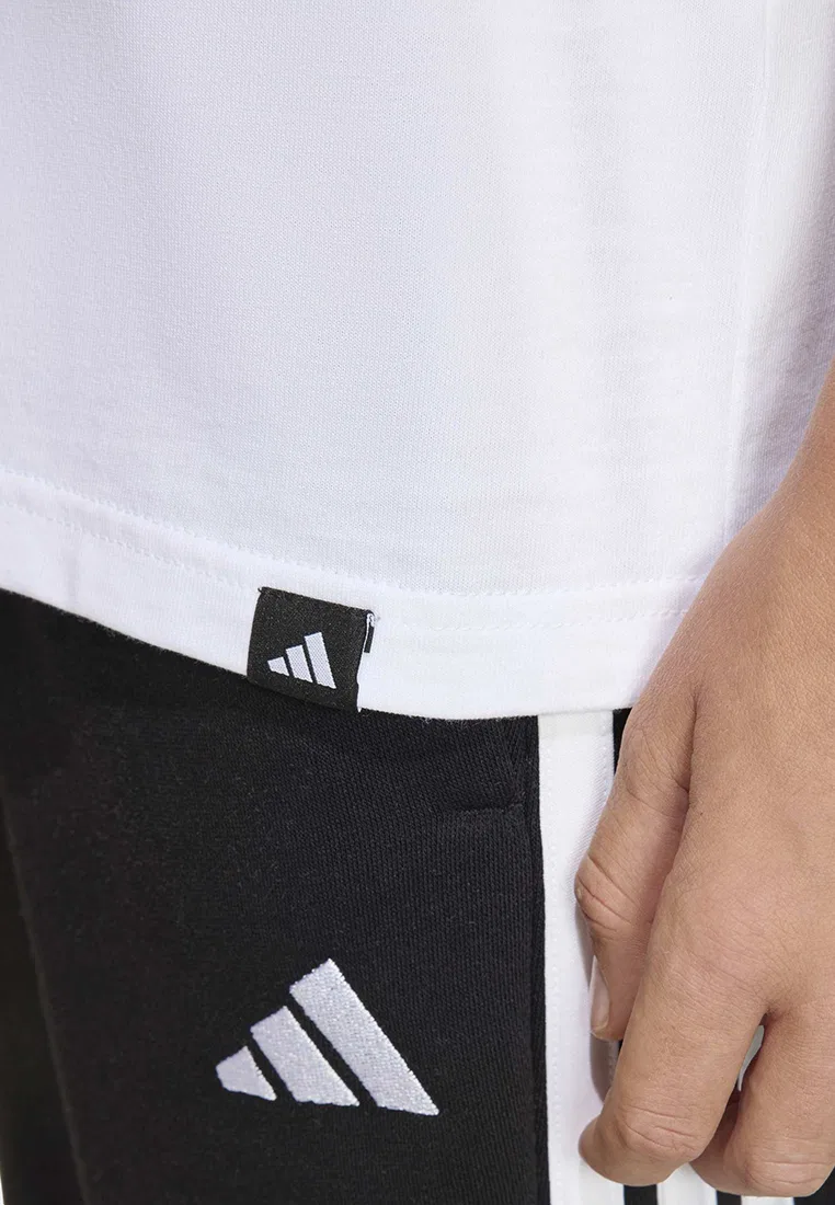 Футболка детская игровая, Junior, Gaming Graphic Adidas, белый — фото 4