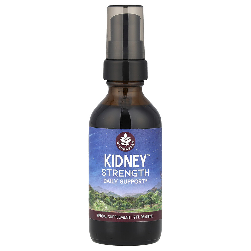 

WishGarden Herbs, Kidney Strength, 59 мл (2 жидк. Унции)