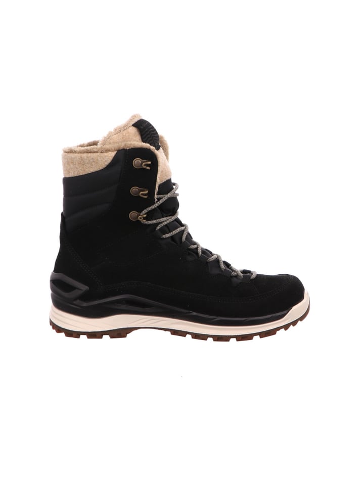 Ботинки женские Lowa Winterstiefeletten утепленные на шнуровке, черный — фото 3