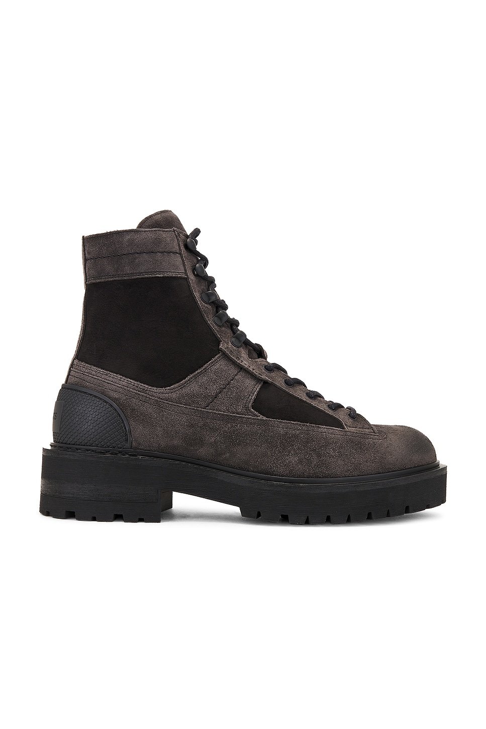 

Ботинки hank из замши Allsaints, серый