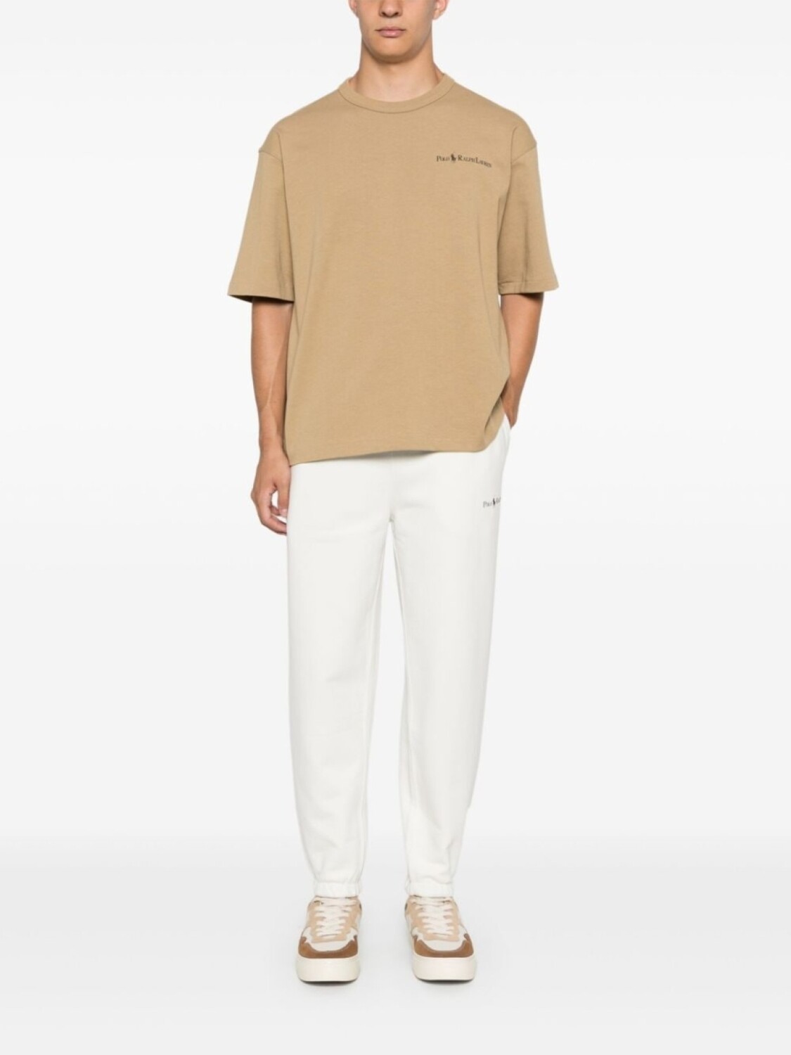 

Polo Ralph Lauren спортивные брюки с логотипом, белый