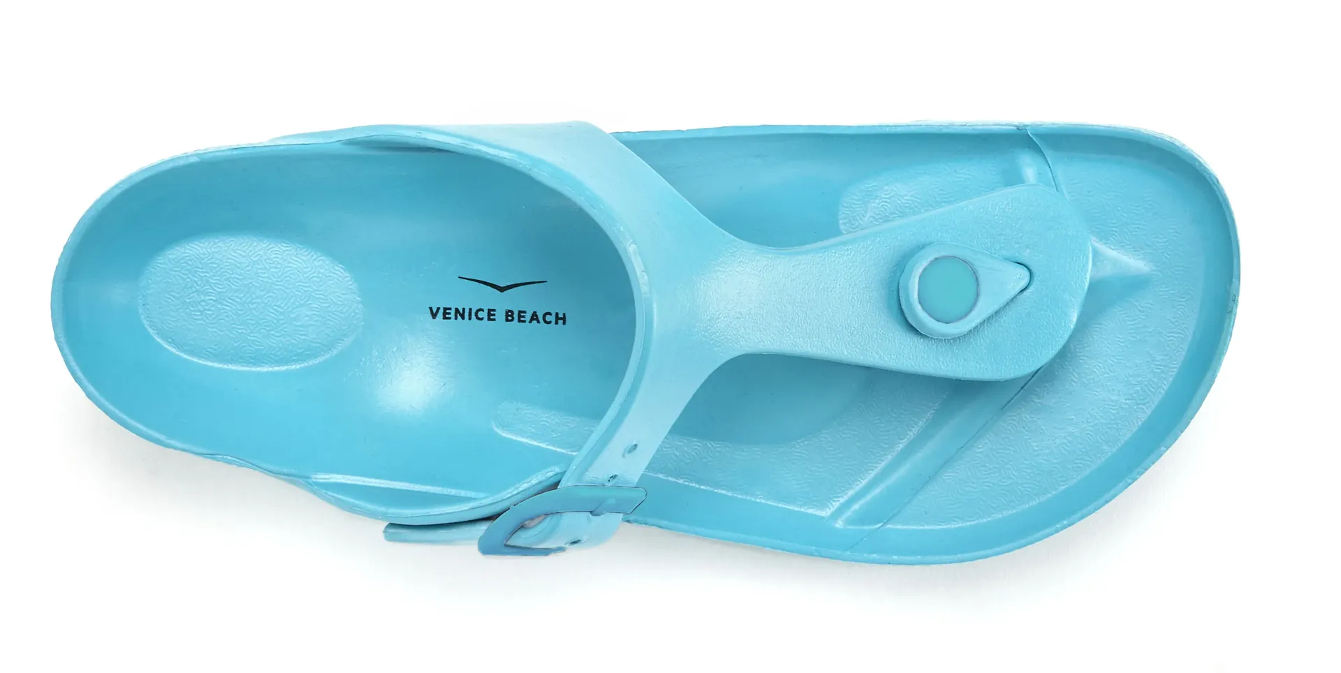 Шлепанцы Венис-Бич, разделители пальцев ног, обувь для купания Venice Beach, бирюзовый — фото 3