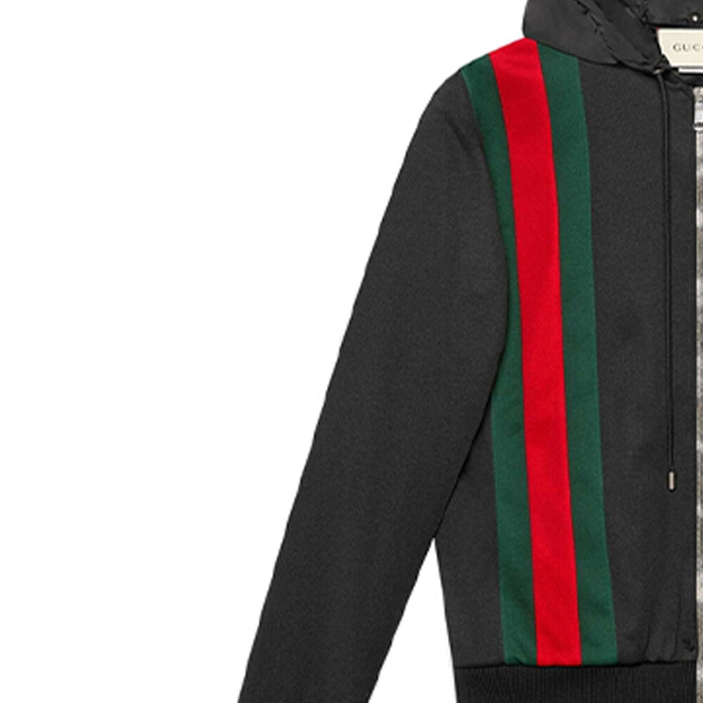 Куртка мужская черная Gucci, черный — фото 3