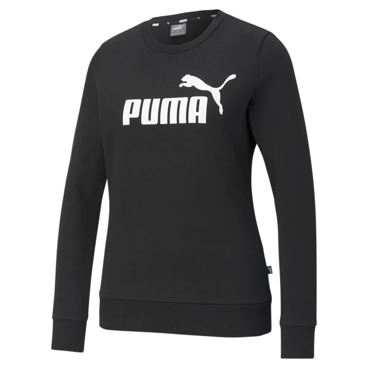 

Рубашка PUMA с длинными рукавами "ESS LOGO CREW FL", цвет Puma Black